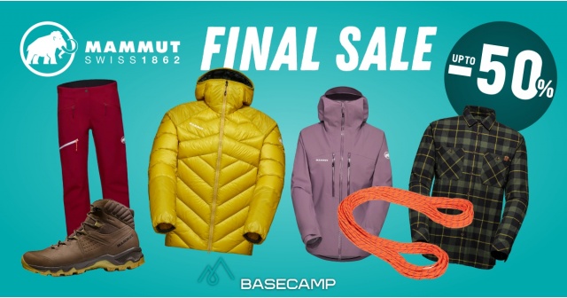 Mammut FINAL SALE – up to -50%
