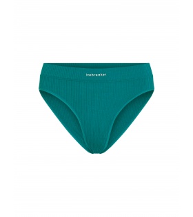 Бельо Icebreaker Women's Merino Blend Rib Lotus Hipster