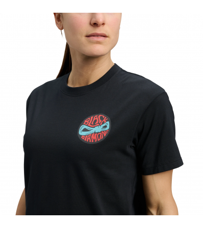 Black Diamond Rope Badge SS Tee W's