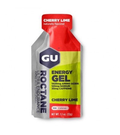 GU Roctane Energy Gel Cherry Lime 32G