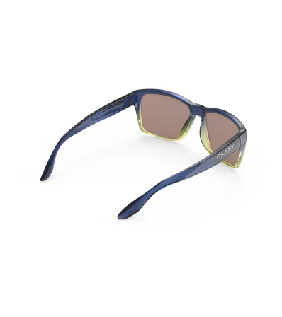 Rudy Spinhawk Edge Crystal Blue Avio Apple Green Fade Gloss Multilaser Yellow