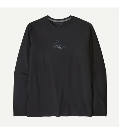 Patagonia Long Sleeve Shop Sticker Pocket Responsibili-Tee M's