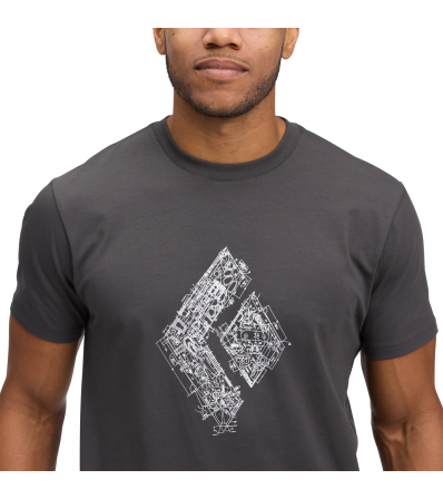 Black Diamond Engineered Diamond SS Tee M's